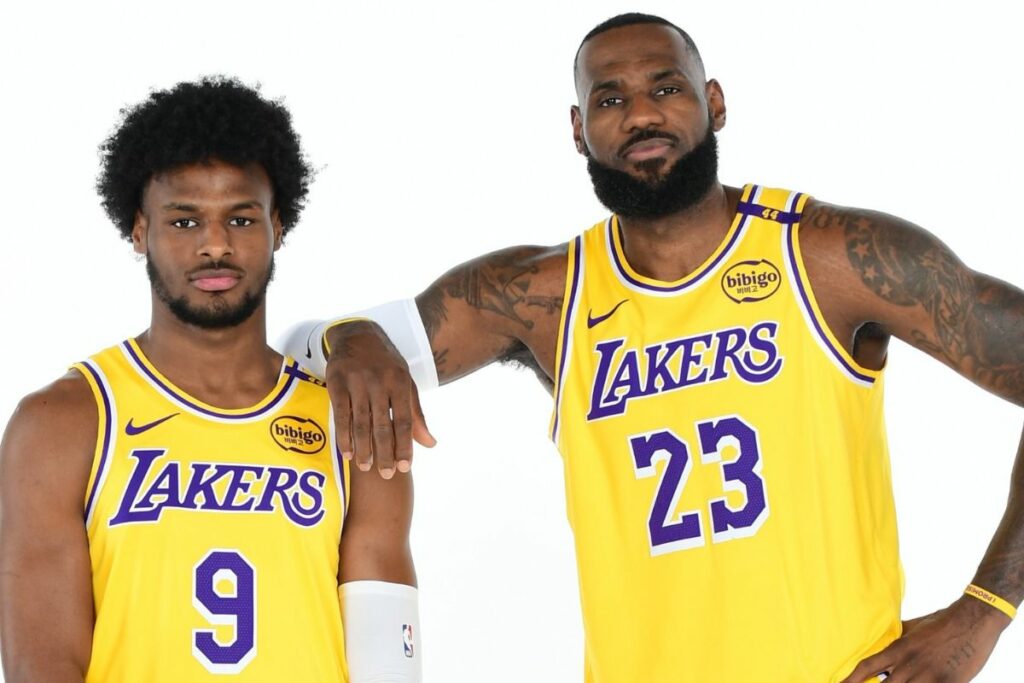 LeBron y su hijo Bronny logran algo nunca visto LeBron y su hijo Bronny logran algo nunca visto