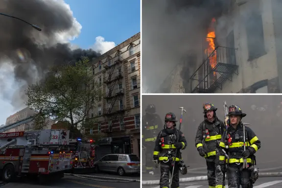 Al menos dos muertos tras incendio en edificio residencial en El Bronx, según las autoridades Al menos dos muertos tras incendio en edificio residencial en El Bronx, según las autoridades