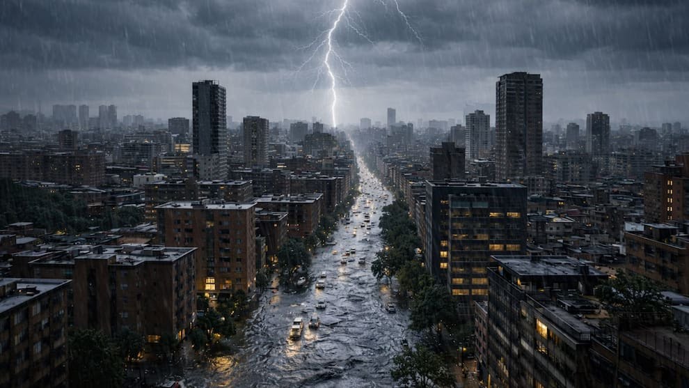 Se viene el diluvio del año con más de 72 horas de lluvias intensas, tormentas y ráfagas de viento