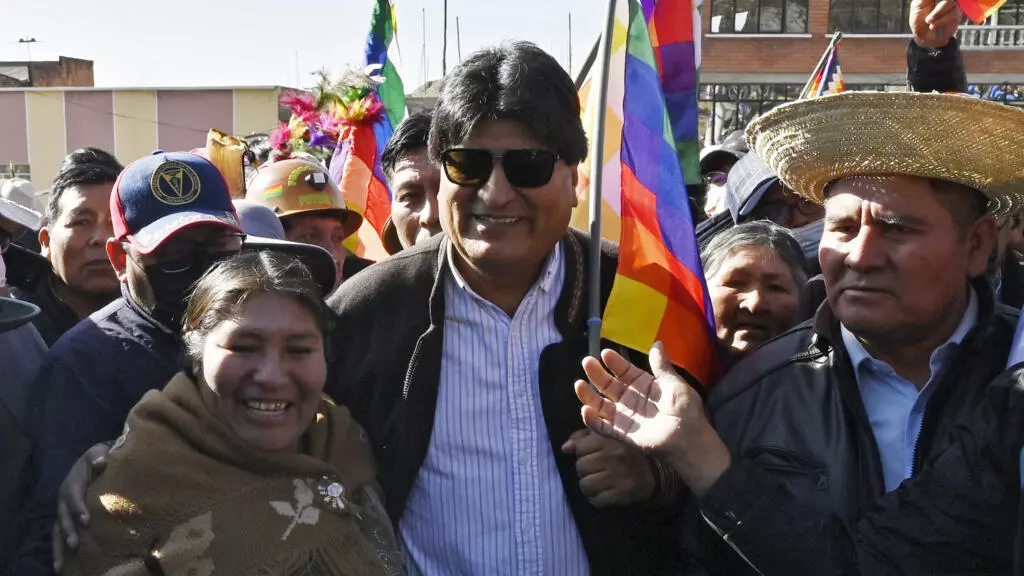Bolivia vive una «rebelión» contra un gobierno «sometido» a EEUU, dice Evo Morales a la AFP Bolivia vive una «rebelión» contra un gobierno «sometido» a EEUU, dice Evo Morales a la AFP