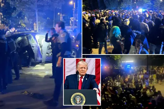 Trump critica duramente a los «terribles» líderes demócratas de Chicago después de que un conductor supuestamente atropellara a 5 policías durante una «toma de control por parte de adolescentes». Trump critica duramente a los «terribles» líderes demócratas de Chicago después de que un conductor supuestamente atropellara a 5 policías durante una «toma de control por parte de adolescentes».