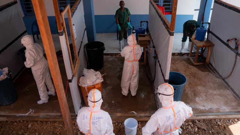 El pico de ébola aún no llegó a RD Congo y la epidemia podría durar un año, según la Cruz Roja El pico de ébola aún no llegó a RD Congo y la epidemia podría durar un año, según la Cruz Roja
