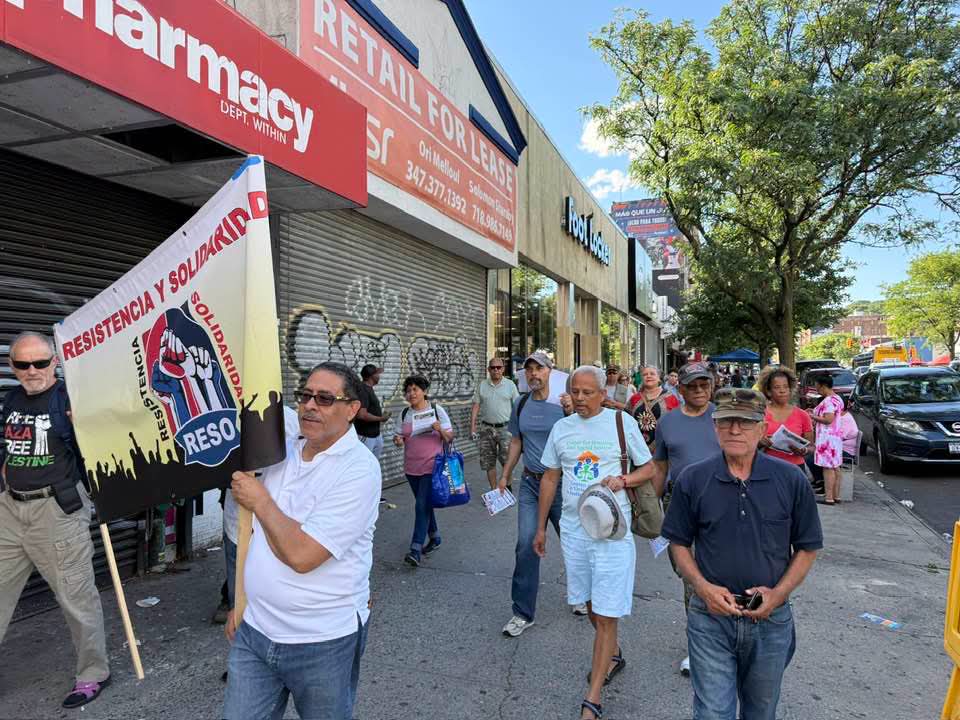 Realizan caminata en Dyckman, NY para reclamar renta justa y vivienda decente para los hispanos Realizan caminata en Dyckman, NY para reclamar renta justa y vivienda decente para los hispanos