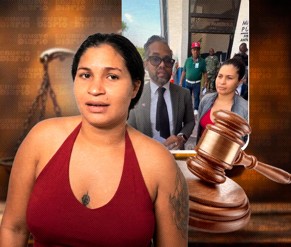 Liberan mujer detenida tras viralizarse video esta semana en que enfrentaba a haitianas con un rifle en RD Liberan mujer detenida tras viralizarse video esta semana en que enfrentaba a haitianas con un rifle en RD