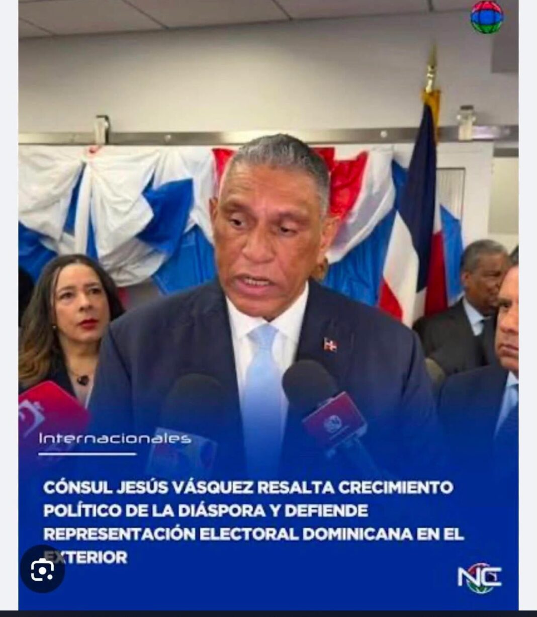 Presidente Abinader el cónsul Chú Vásquez miente en torno a crisis PRM de NY Presidente Abinader el cónsul Chú Vásquez miente en torno a crisis PRM de NY
