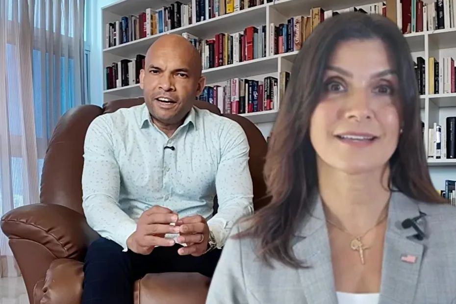 Embajadora de EE. UU. Leah Campos defiende la libertad de expresión tras recibir críticas por parte de influencer Embajadora de EE. UU. Leah Campos defiende la libertad de expresión tras recibir críticas por parte de influencer
