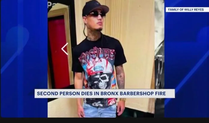 Familiares confirman que una segunda persona falleció tras el incendio en una barbería en el Bronx Familiares confirman que una segunda persona falleció tras el incendio en una barbería en el Bronx