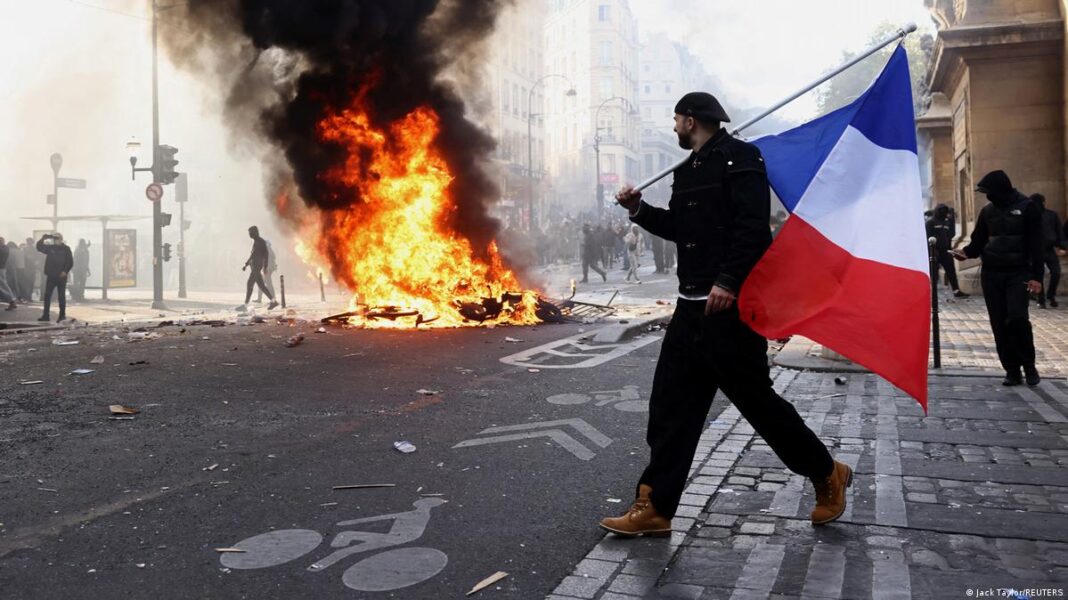 Macron acusa a Trump de manipular las revueltas francesas Macron acusa a Trump de manipular las revueltas francesas